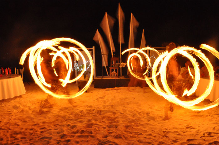 boracay fire dancer